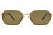 Prada PR A51S Sunglasses Women's Rectangle Shape