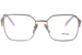 Prada PR A51V Eyeglasses Women's Full Rim Square Shape