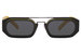 Prada SPR-01W Sunglasses Men's Rectangular Shape