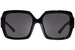 Prada SPR21X-F Sunglasses Women's Square Shape