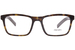 Prada VPR-16X Eyeglasses Men's Full Rim Rectangle Shape