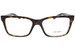 Prada Millennials PR-17VV Eyeglasses Women's Full Rim Rectangle Shape