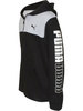 Puma Color Block Hooded Sweatshirt Little/Big Boy's Zip Front