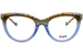 Pure P-7001 Eyeglasses Women's Full Rim Cat Eye