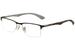 Ray Ban RX8413 Eyeglasses Matte Black Semi Rim Rectangle Shape