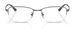 Ray Ban RX8774D Eyeglasses Semi Rim Rectangle Shape