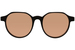 RetroSuperFuture Noto-Q2W/R Sunglasses Women's Round Shape Zeiss Lenses