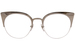 RetroSuperFuture Numero-39 Eyeglasses Women's Semi Rim Cat Eye