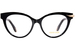 Roberto Cavalli VRC018 Eyeglasses Women's Full Rim Cat Eye