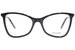 Saint Laurent Jerry SL478 Eyeglasses Women's Full Rim Butterfly Shape