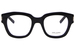 Saint Laurent SL-640 Eyeglasses Women's Full Rim Rectangle Shape