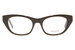 Saint Laurent SL-M80 Eyeglasses Women's Full Rim Cat Eye