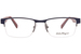 Salvatore Ferragamo SF2186 Eyeglasses Men's Semi Rim Rectangle Shape