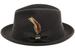 Scala Classico Men's Crushable Wool Felt Snap Brim Fedora Hat