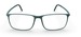 Silhouette Pure-Wave 2955 Eyeglasses Men's Full Rim Rectangle Shape