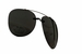 Silhouette Sunglasses 5090 A1 Blue-Grey Mirror Polarized Clip-On Sunglasses