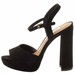 Steve Madden Women's Kierra Fashion Nubuck Heels Sandals Shoes