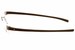 Tag Heuer Men's Eyeglasses 7101 Rimless TagHeuer Optical Frame