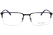 Ted Baker TXL508 Eyeglasses Men's Semi Rim Rectangle Shape