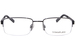 TitanFlex 827068 Eyeglasses Men's Semi Rim Rectangle Shape