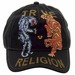 True Religion Men's Panther Tiger Baseball Cap Hat (One Size Fits Most)