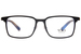 Tumi VTU513 Eyeglasses Men's Full Rim Rectangle Shape