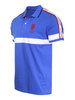 U.S. Polo Association Logo Tape Polo Shirt Men's Slim Fit Short Sleeve