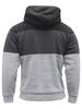 U.S. Polo Association Men's Colorblock Zip Front Hooded Sweatshirt