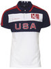 U.S. Polo Association Men's Polo Shirt Slim Fit Logo Tape