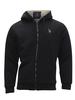 U.S. Polo Association Men's Sherpa Zip Front Hooded Sweatshirt