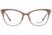 Vera Wang Arabella Eyeglasses Women's Full Rim Square Optical Frame