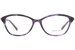 Vera Wang Taffeta Eyeglasses Women's Full Rim Oval Optical Frame