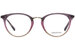 Vera Wang V548 Eyeglasses Women's Full Rim Round Optical Frame