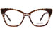 Vera Wang V558 Eyeglasses Women's Full Rim Cat Eye