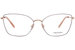 Vera Wang V574 Eyeglasses Women's Full Rim Cat Eye Optical Frame