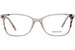 Vera Wang V576 Eyeglasses Women's Full Rim Square Optical Frame