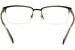 Versace Men's Eyeglasses VE1241 VE/1241 Half Rim Optical Frame