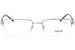 Versace VE1066 Eyeglasses Men's Semi Rim Square Optical Frame