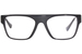 Versace VE3326U Eyeglasses Men's Full Rim Rectangle Shape