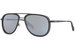 Vuarnet Glacier Sunglasses Genuine Leather Detail Pilot Shape