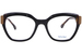 Woodys Zaglia Eyeglasses Women's Full Rim Cat Eye