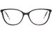 Yalea Sharmila VYA010 Eyeglasses Frame Women's Full Rim Cat Eye