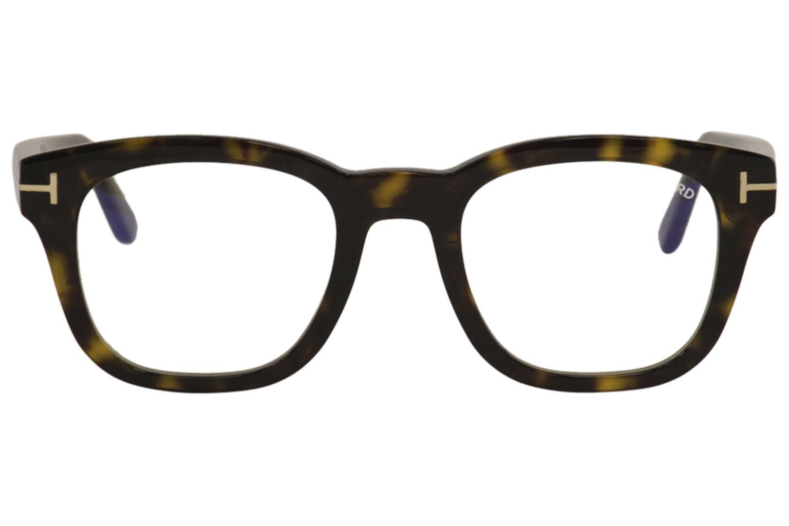 Tom Ford Men's Eyeglasses TF5542-B TF/5542/B 052 Dark Havana Optical ...