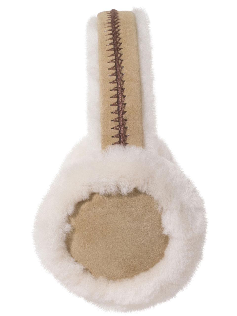 Ugg Women's Sheepskin Embroidery Earmuff Chestnut (One Size Fits Most) 20070