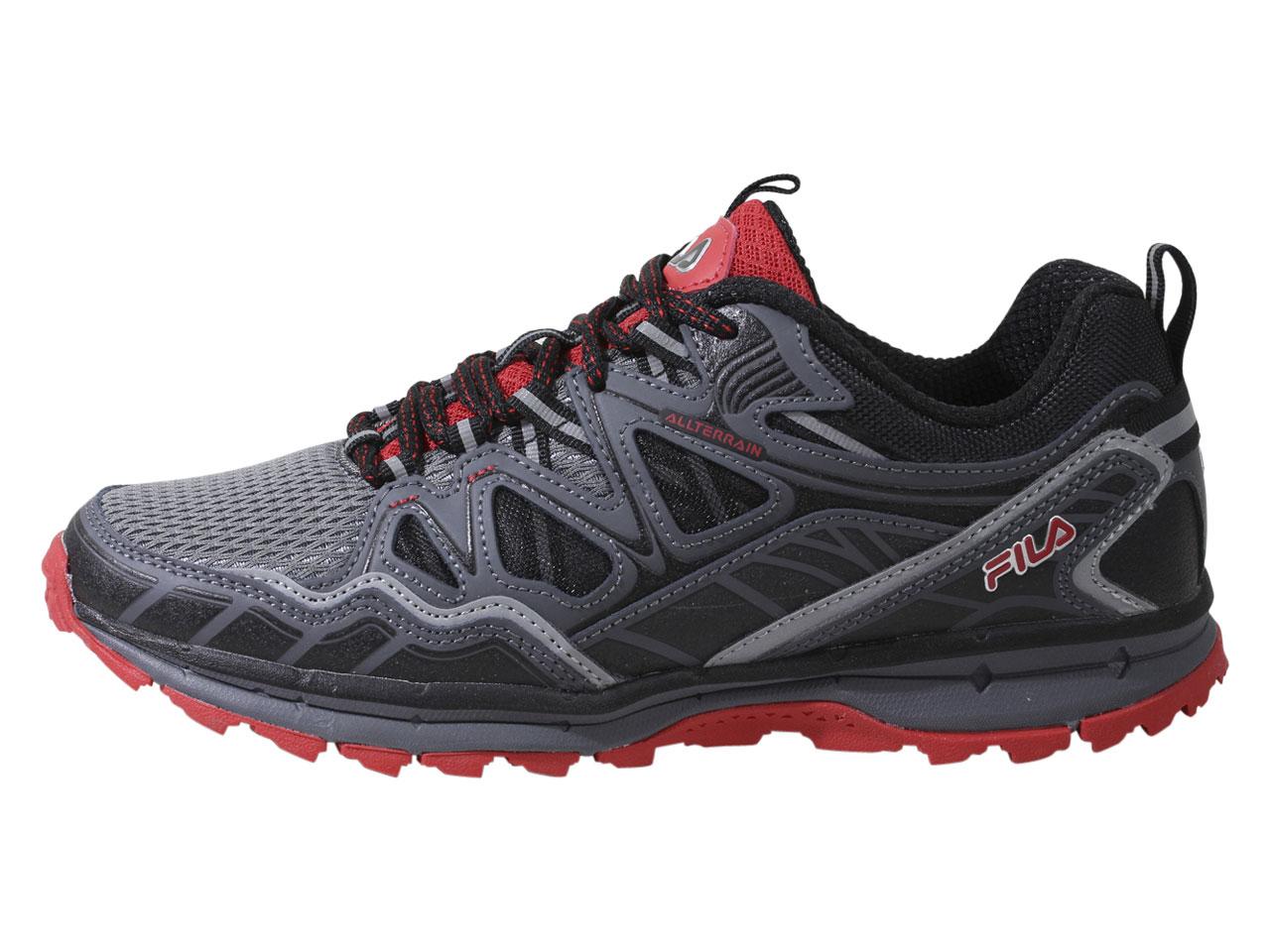 Fila Men's Memory-TKO-TR-5.0 Memory Foam Trail Running Sneakers Shoes ...