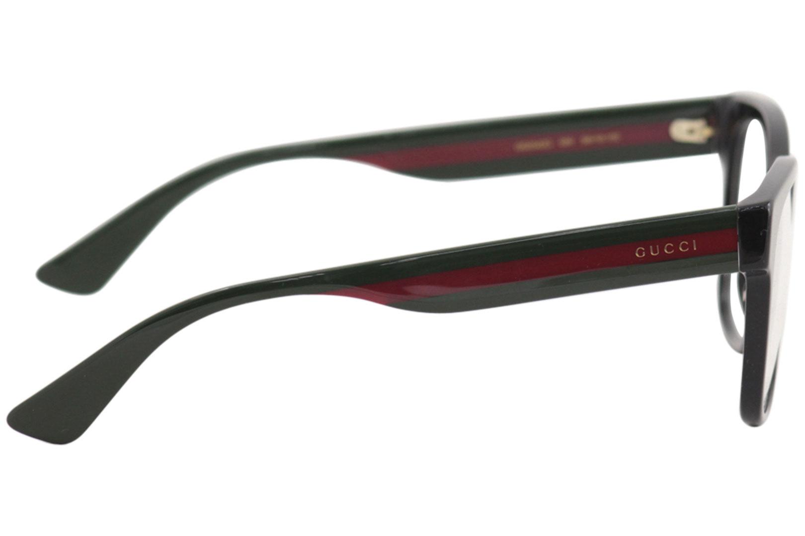 Gucci Sensual Romantic Gg0342o Gg0342o 005 Havanablack Optical Frame 