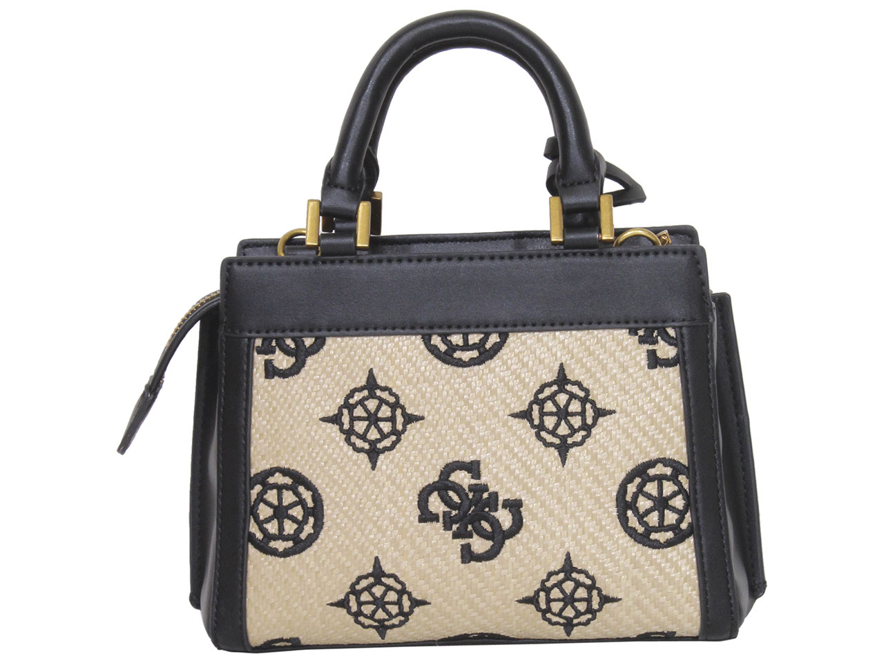 Guess Satchels : Buy Guess KATEY MINI SATCHEL Black Handbags Online