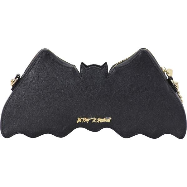 betsey johnson bat purse