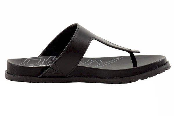 donna karan flip flops