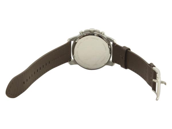 Fossil Men's Grant FS4813IE FS/4813/IE Brown Leather Chronograph